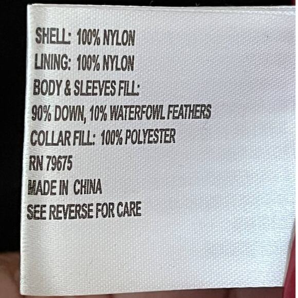 NEW MICHAEL KORS Down Filled Puffer Jacket in Red with Gold hardware SZ M - Picture 10 of 13